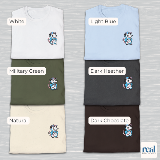 Transgender Possum Pride T-Shirt | Adorable AF