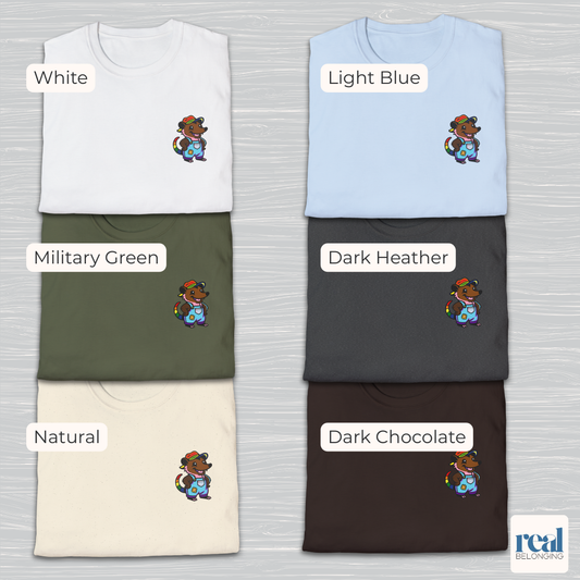 Rainbow Progress Pride Possum T-Shirt | Adorable AF