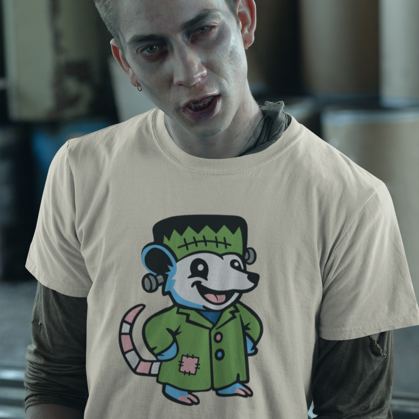 Adorable AF Transgender Frankenstein Possum T-shirt
