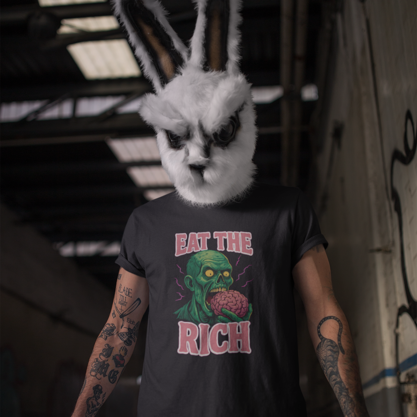 Zombie “Eat the Rich” T-Shirt