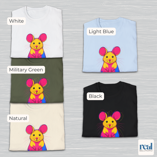 Pansexual Mouse T-shirt