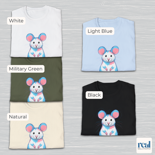Transgender Mouse Tee | Art Is For Every Body