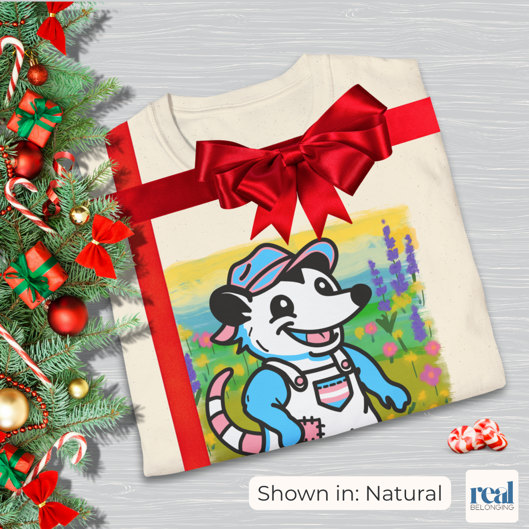 Trans Possum Wildflower Stroll | Adorable AF