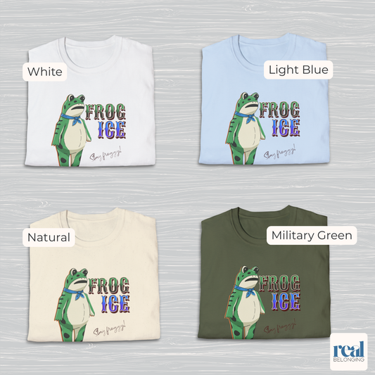 Frog ICE, Stay Froggy | Portland Frog Protest T-shirt