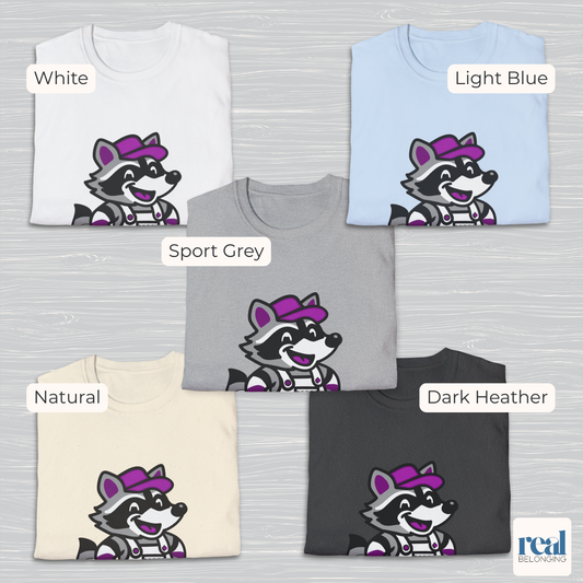 Adorable AF Asexual Raccoon T-shirt