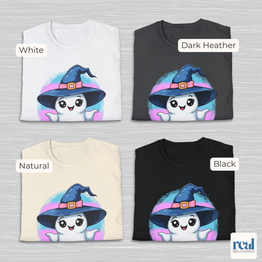 Witch-Ghost Transgender Moon T-shirt