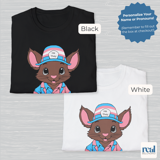 Personalized Trans Mouse T-shirt