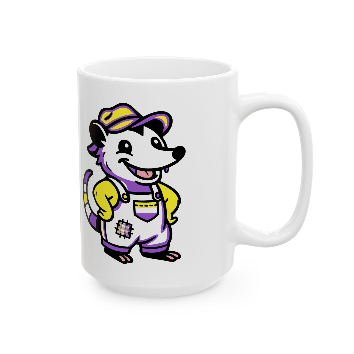 Mug Adorable AF Nonbinary Possum Pride Mug