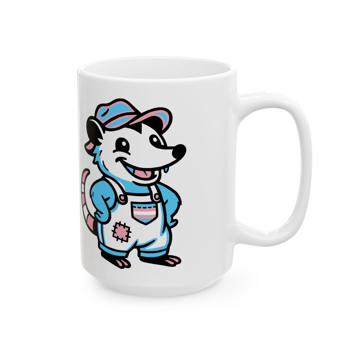 Real Belonging Mug Adorable AF Transgender Possum Mug