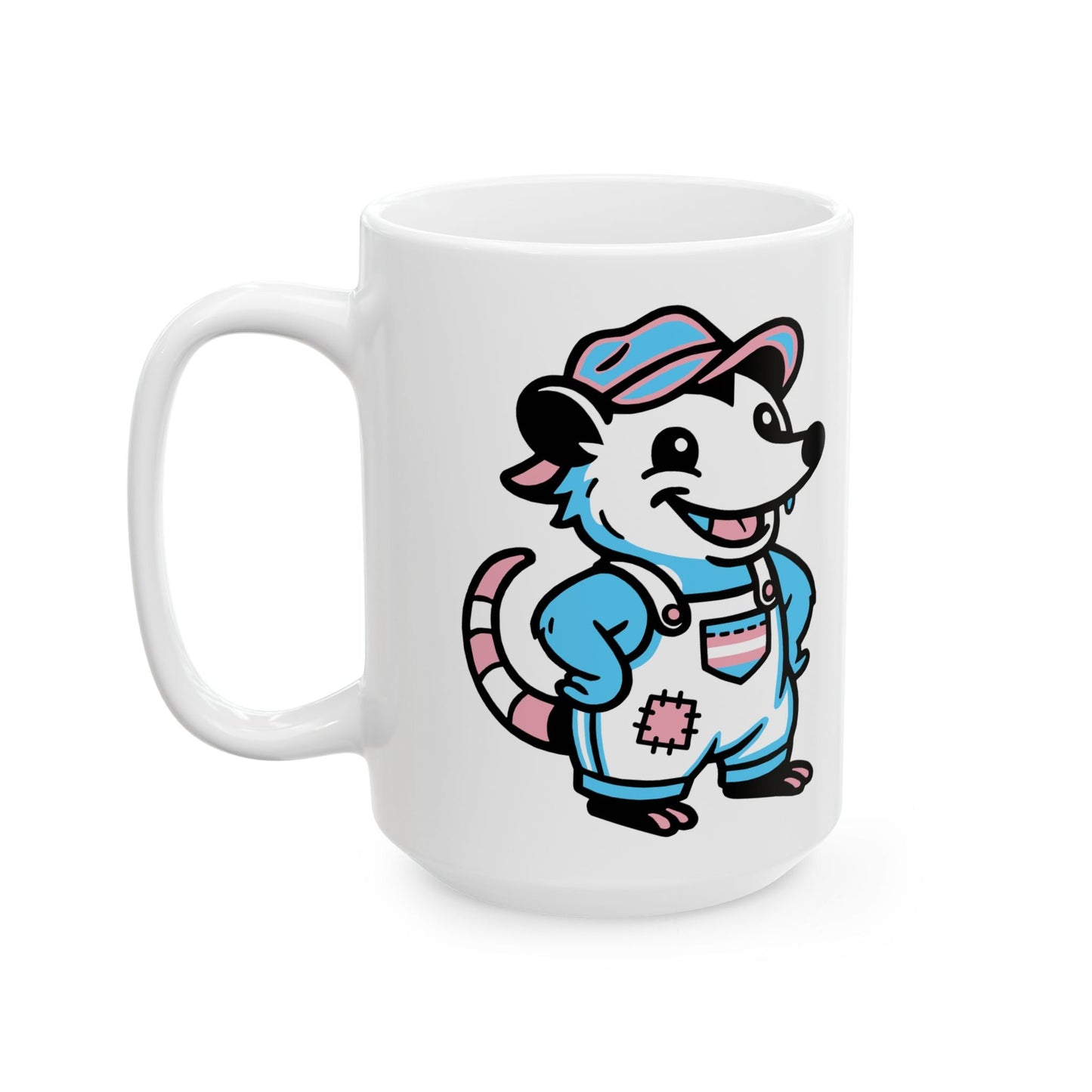Real Belonging Mug Adorable AF Transgender Possum Mug