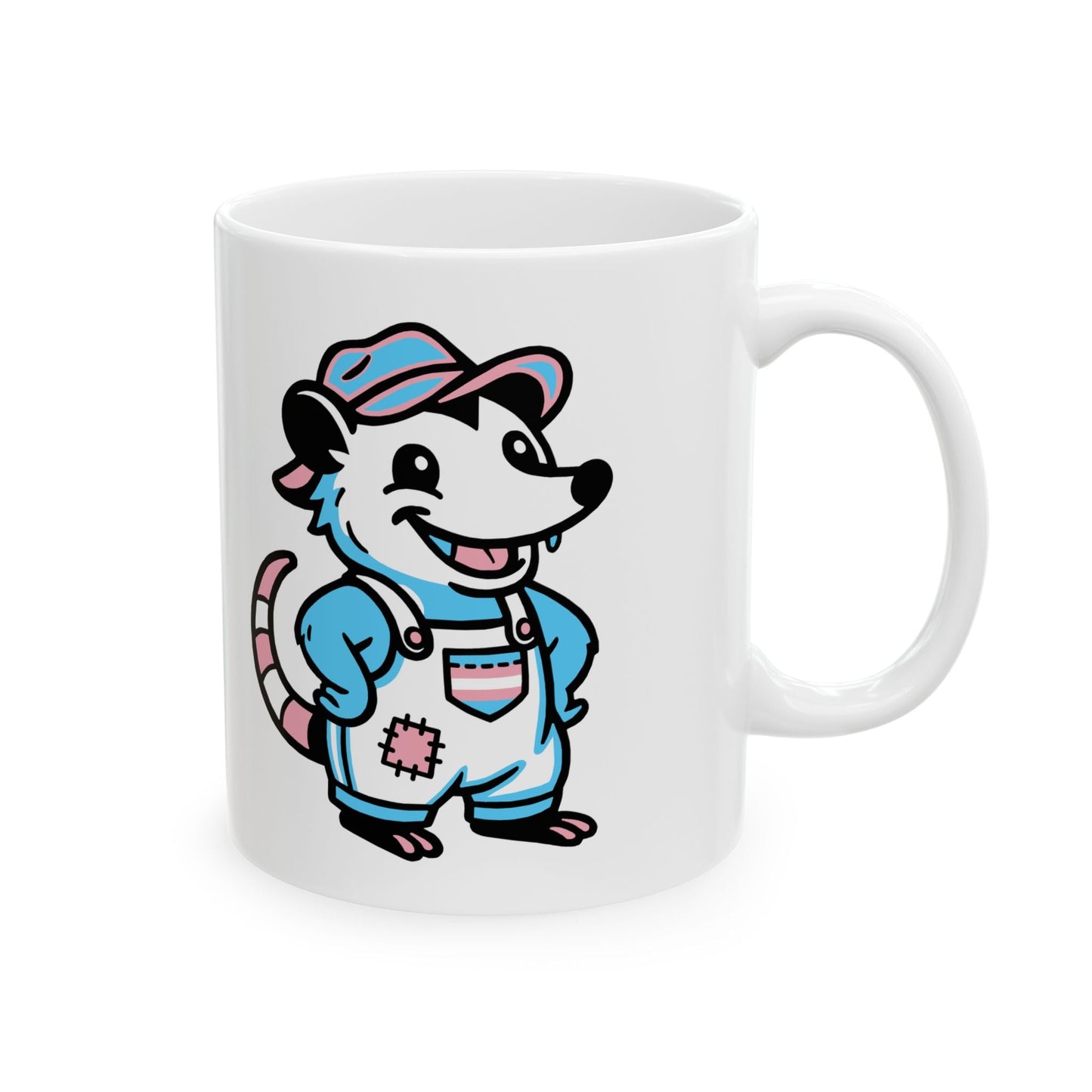 Real Belonging Mug Adorable AF Transgender Possum Mug