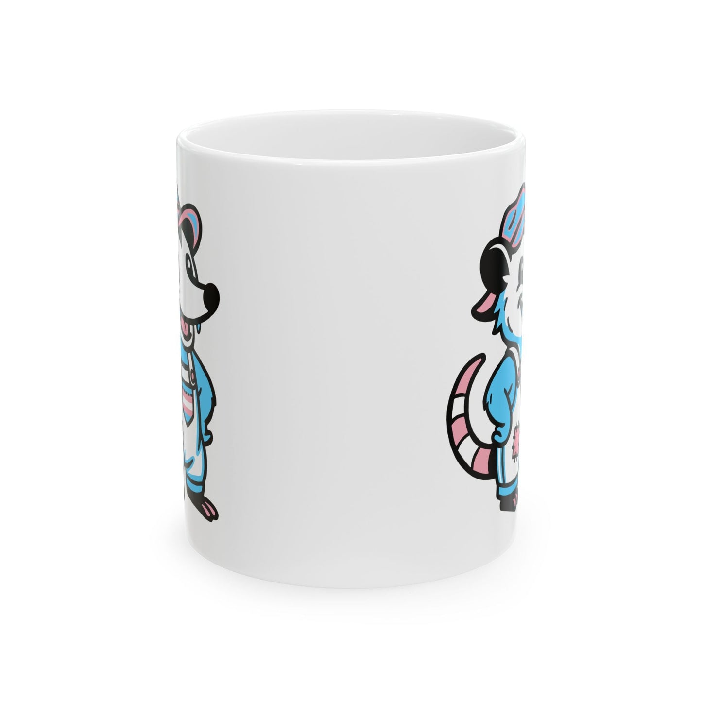 Real Belonging Mug Adorable AF Transgender Possum Mug