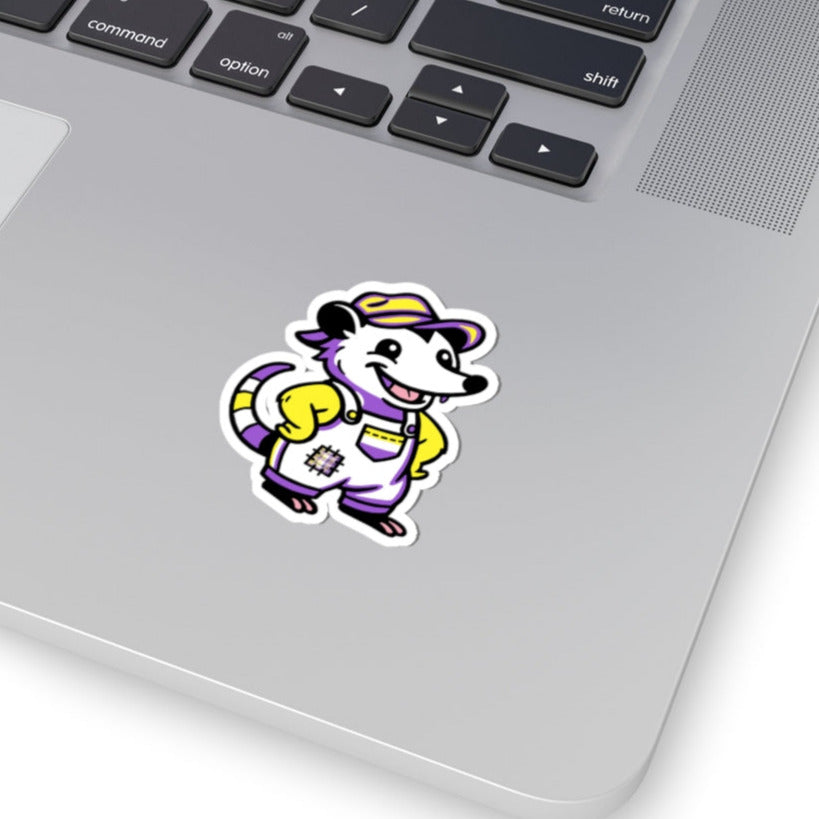 Real Belonging Sticker Adorable AF Non-Binary Possum Sticker