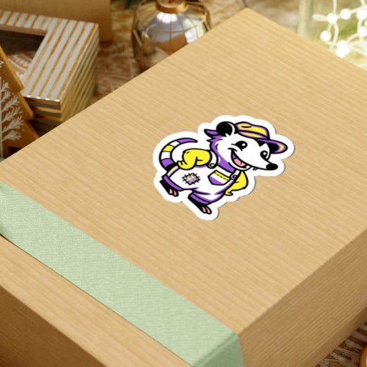 Real Belonging Sticker Adorable AF Non-Binary Possum Sticker