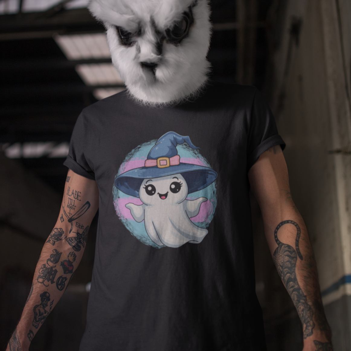 Real Belonging T-Shirt Adorable AF Witch-Ghost Trans T-shirt