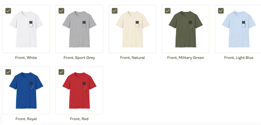 Real Belonging T-Shirt Black Cat Pocket Kitty T-shirt