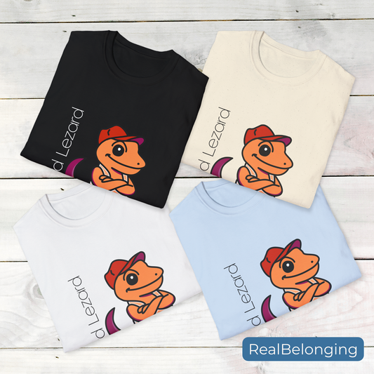 Real Belonging T-Shirt Lezard Lezard | Lesbian Pride Lizard Lizard T-Shirt – Meme Mashup