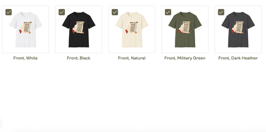 Real Belonging T-Shirt Santa’s Wishlist T-Shirt – #LandBack, Justice & Care for All