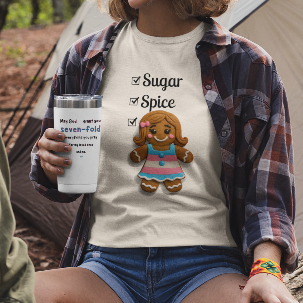 Real Belonging T-Shirt Sugar, Spice & Everything Nice Gingerbread T-shirt