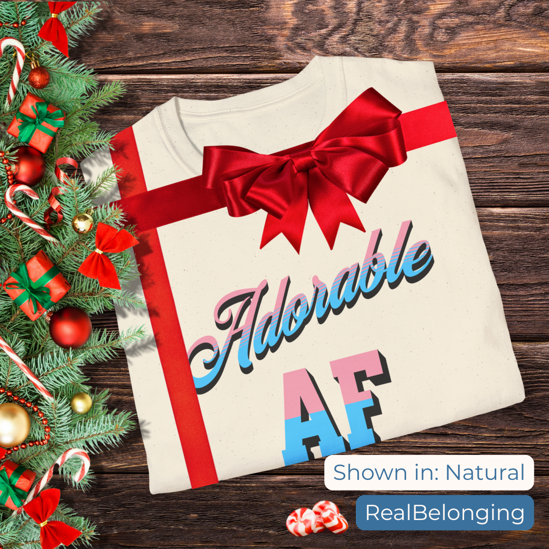 T-Shirt Adorable AF | Trans Pride Shirt