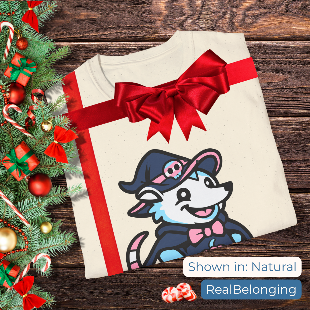 T-Shirt Adorable AF Transgender Witch Possum T-shirt
