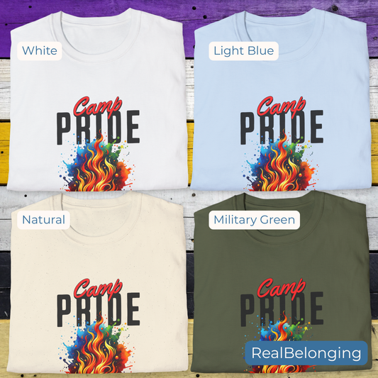 T-Shirt Camp Pride Camp Queer T-shirt