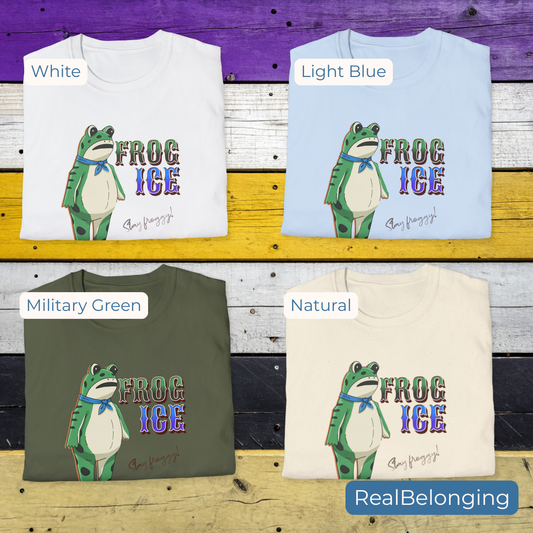 T-Shirt Frog ICE, Stay Froggy | Portland Frog Protest T-shirt