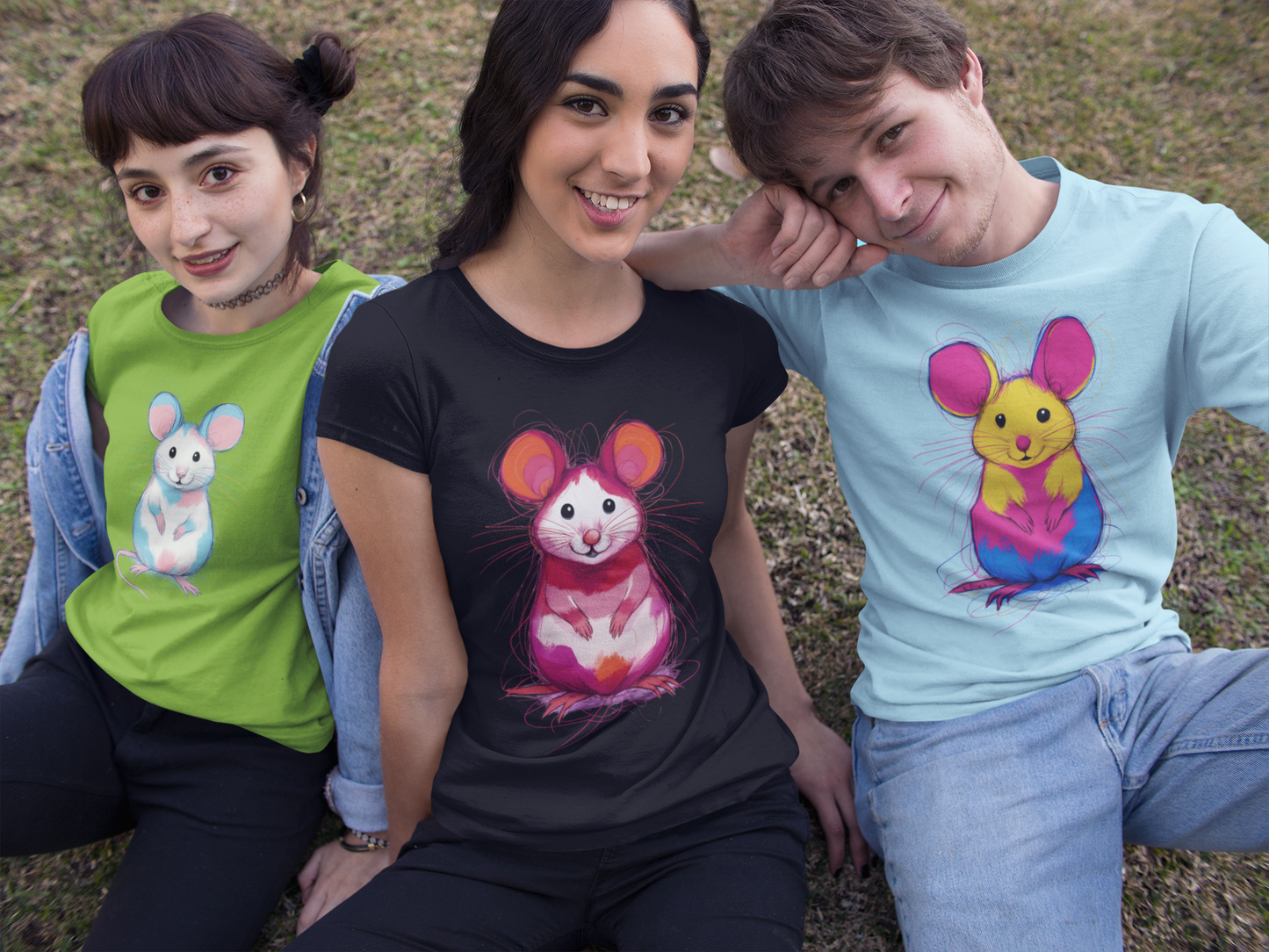 T-Shirt Lesbian Mouse T-shirt
