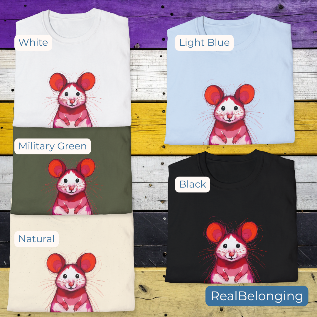 T-Shirt Lesbian Mouse T-shirt
