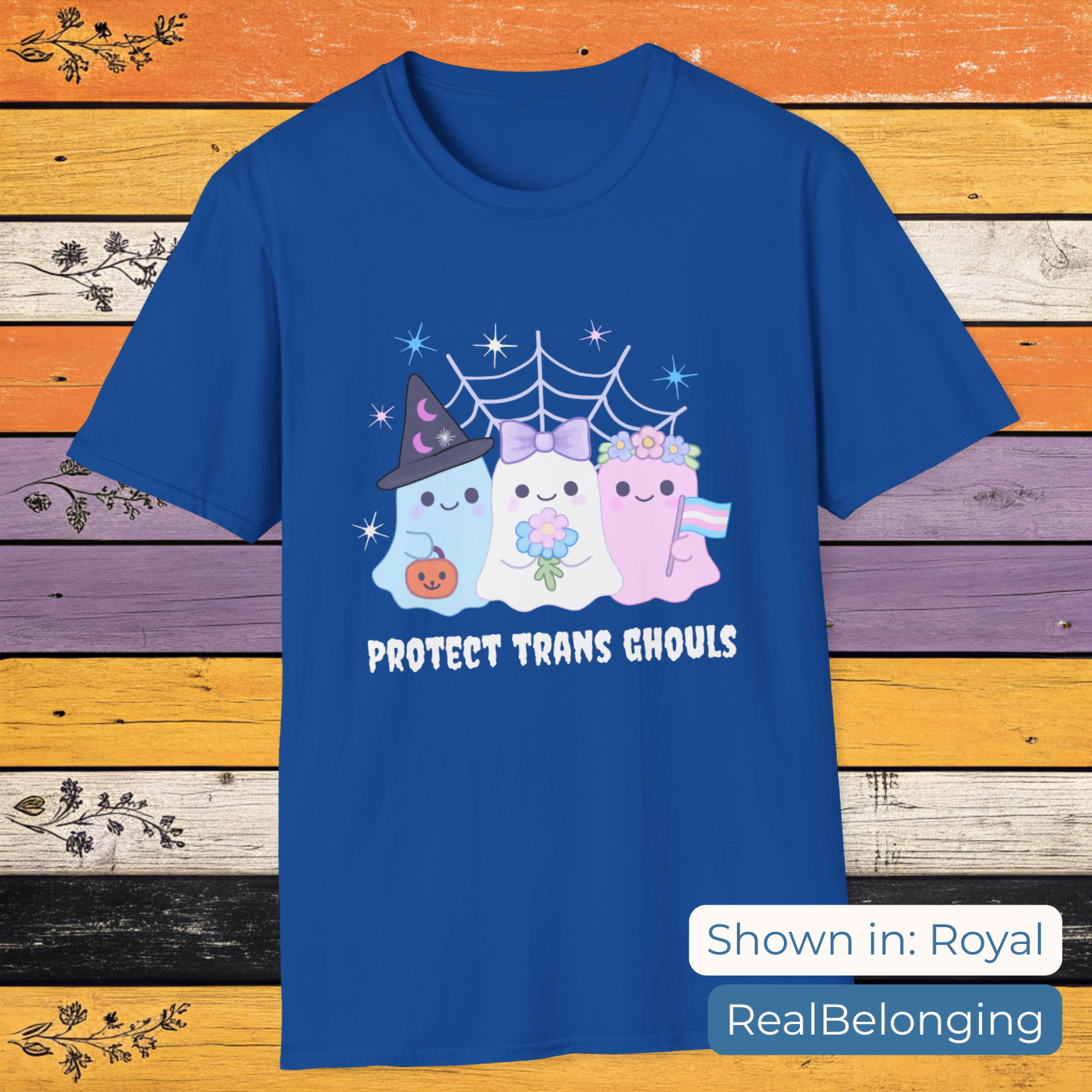 T-Shirt Royal / S Protect Trans Ghouls Shirt