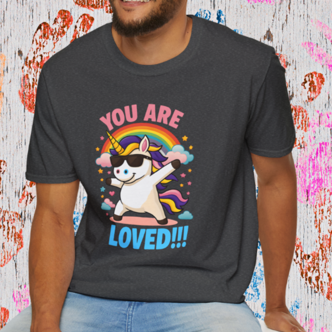 T-Shirt You Are Loved Unicorn T-shirt (Adult)