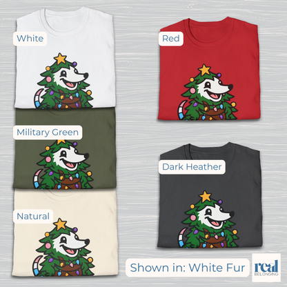 Trans Christmas Tree Possum Adorable AF Collection | 4 Fur Colors