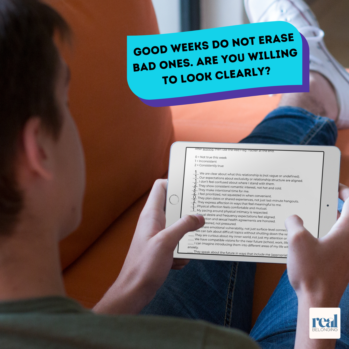 Relationship Reality Check | Healthy Boundaries Worksheet & Tracker