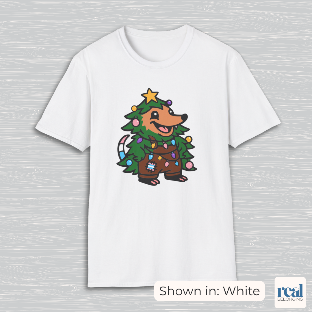 Trans Christmas Tree Possum Adorable AF Collection | 4 Fur Colors