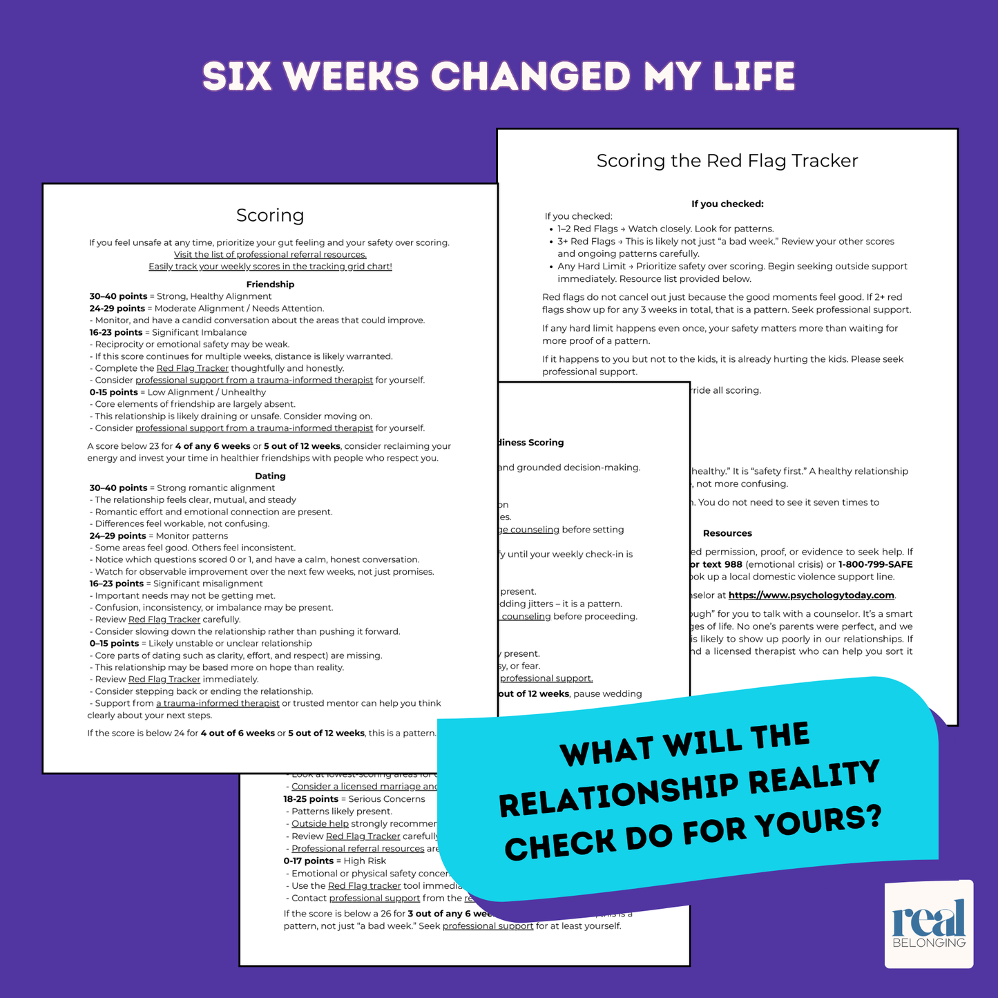 Relationship Reality Check | Healthy Boundaries Worksheet & Tracker