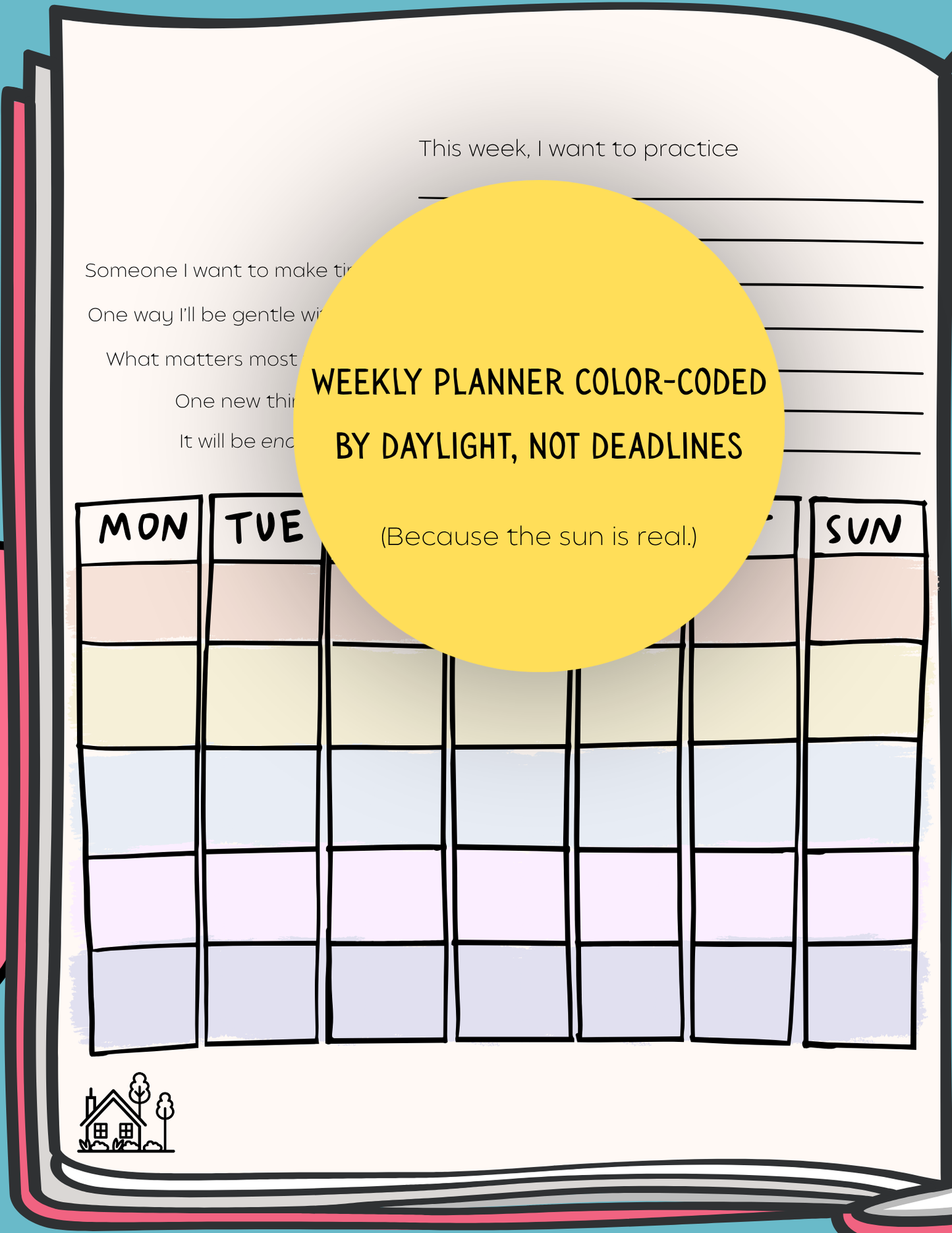 The Transition Planner — A 310-Page Digital Planner, Journal & Coloring Book for Navigating Change