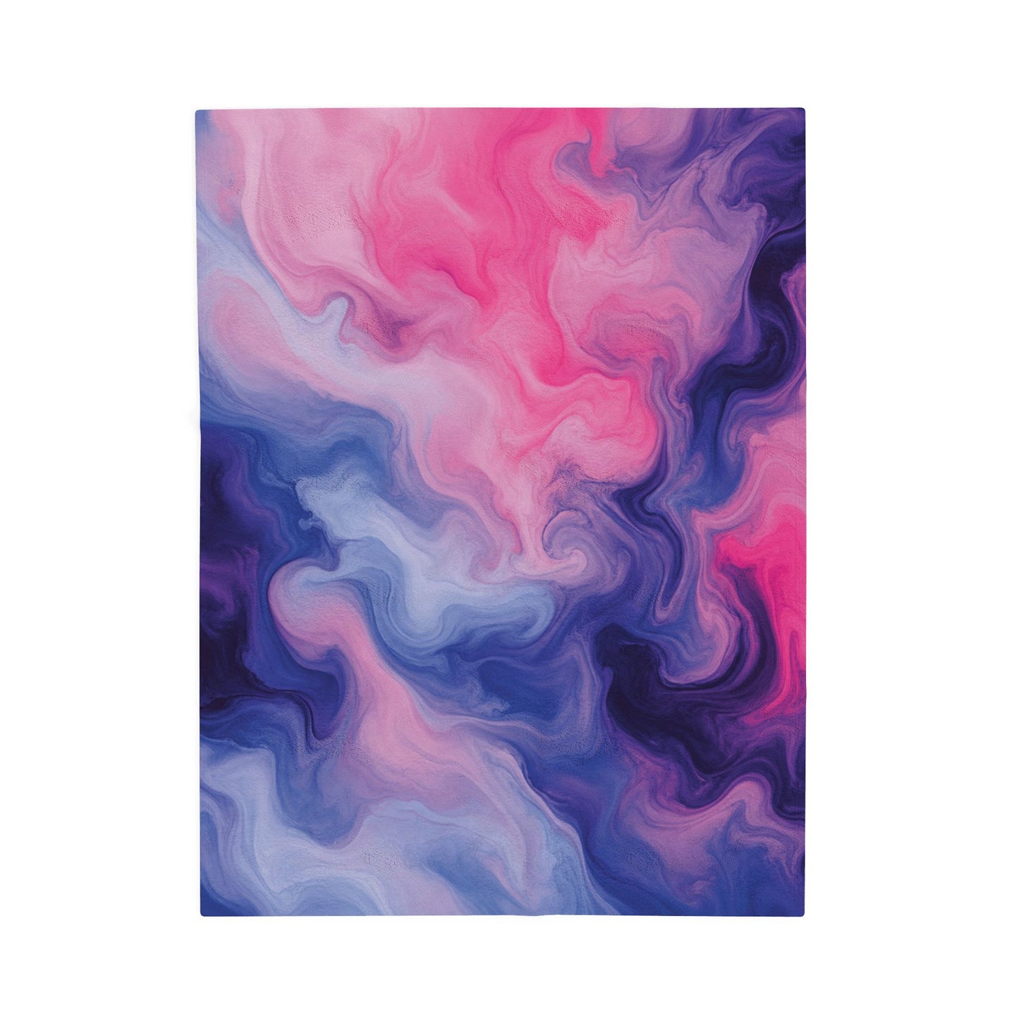 Omnisexual Watercolor Marble Swirl Blanket