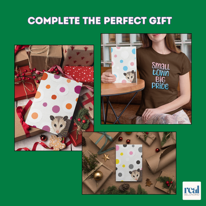 16-Identity LGBTQ+ Opossum Spots Greeting Card Mega-Pack