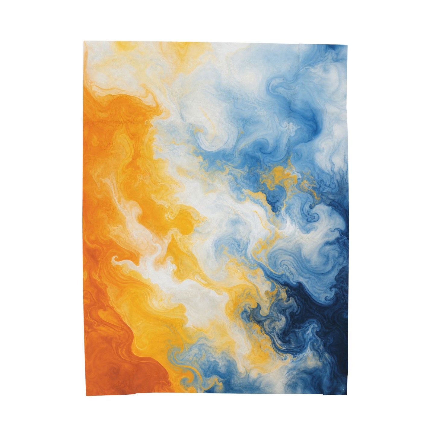 Aroace Watercolor Marble Swirl Blanket