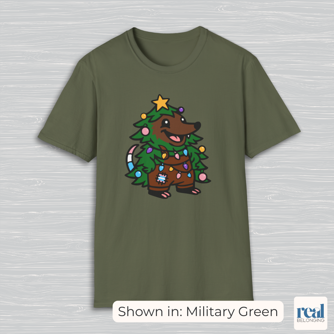 Trans Christmas Tree Possum Adorable AF Collection | 4 Fur Colors