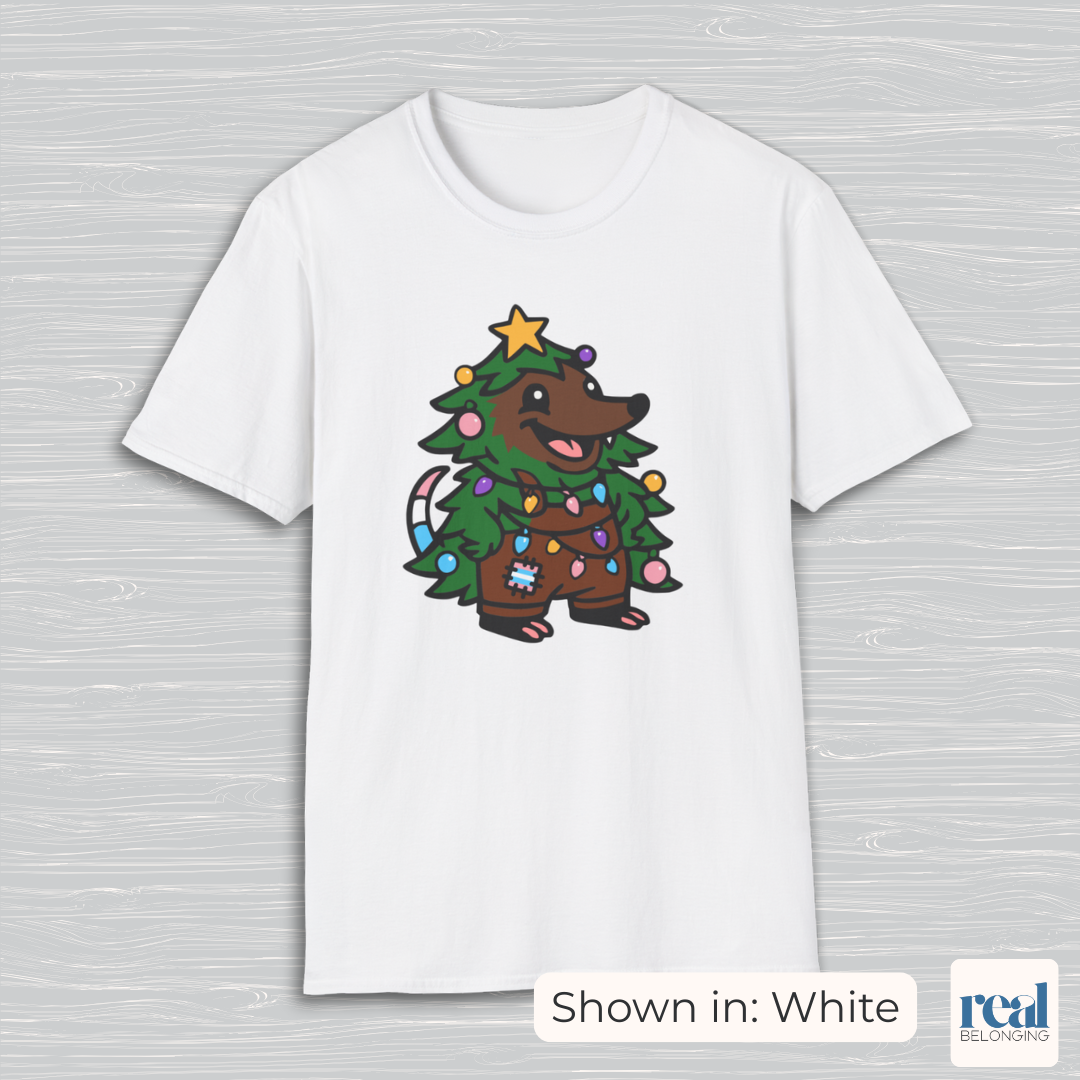 Trans Christmas Tree Possum Adorable AF Collection | 4 Fur Colors