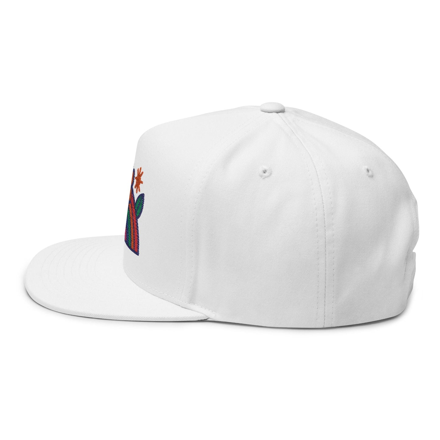 Queer Craft Corner | Flat Bill Cap With Logo