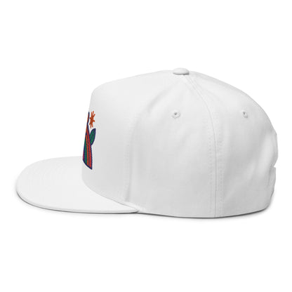 Queer Craft Corner | Flat Bill Cap With Logo