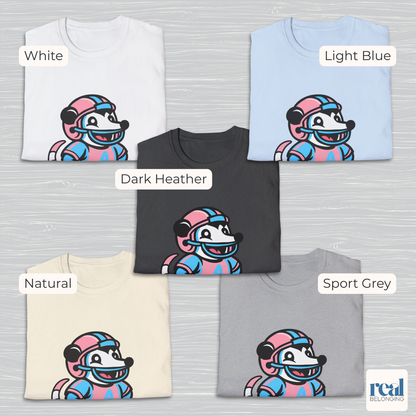 Football Possum T-Shirt | 4 Fur Color Choices | Adorable AF