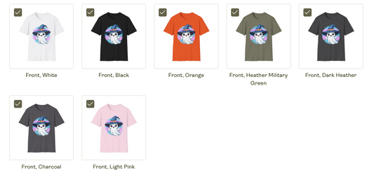 Adorable AF Witch-Ghost Trans T-shirt