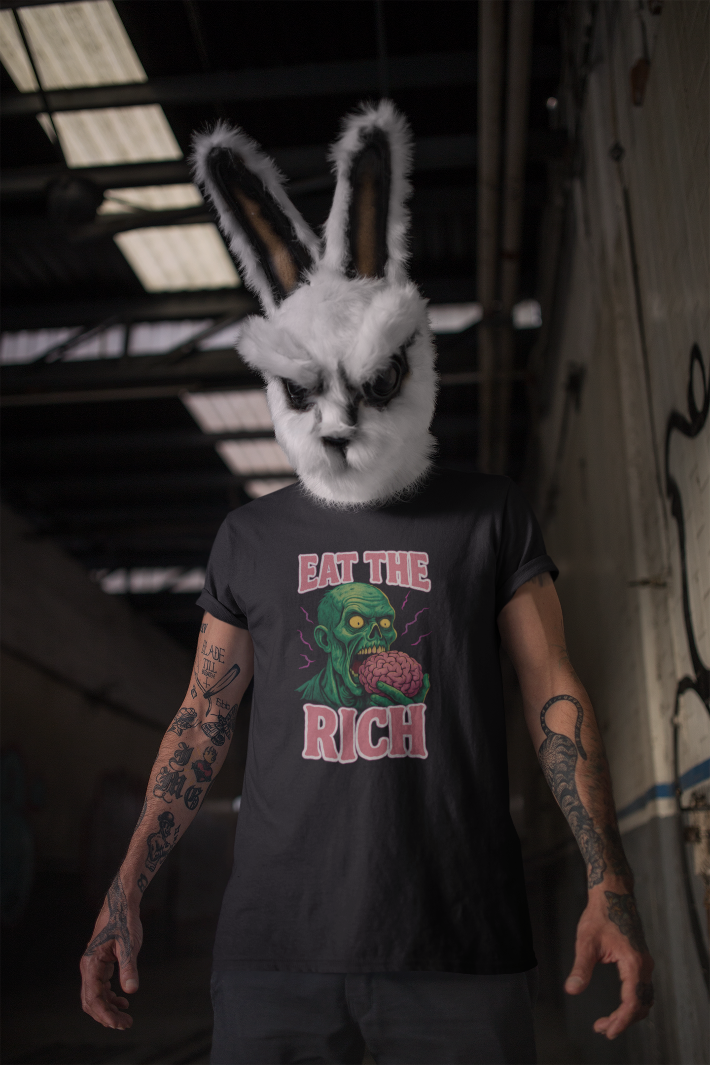 Zombie “Eat the Rich” T-Shirt