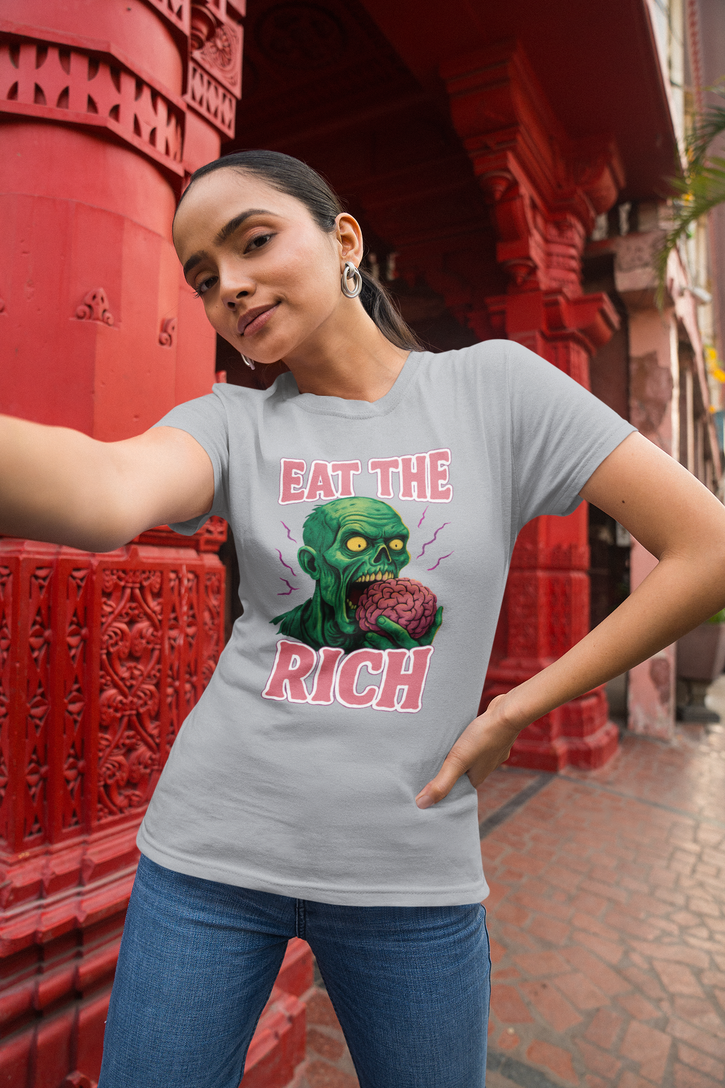 Zombie “Eat the Rich” T-Shirt