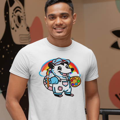 Trans Possum Rainbow Painter | Adorable AF