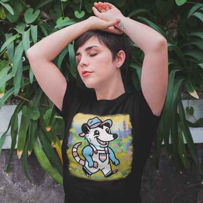 Trans Possum Wildflower Stroll | Adorable AF