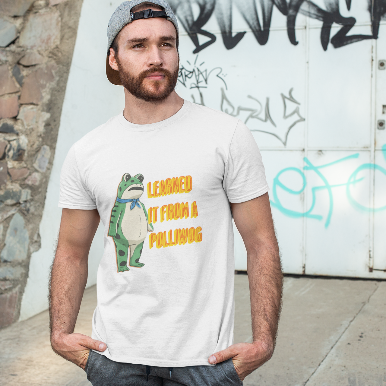 Learned It From A Polliwog | Portland Frog Protest T-shirt